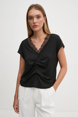 Sisley: Чёрная блуза 