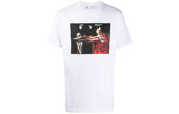 Off-White: Футболка  Caravaggio с надписями