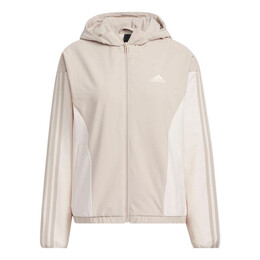 Adidas: Бежевая куртка 