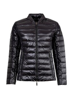 Armani Exchange: Чёрная куртка 