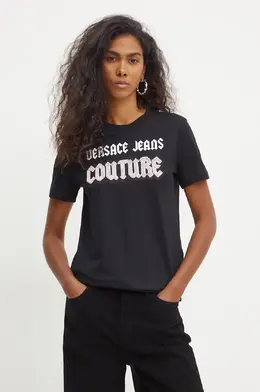 Versace Jeans Couture: Хлопковая футболка 