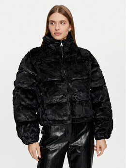 Alpha Industries: Чёрный пуховик 