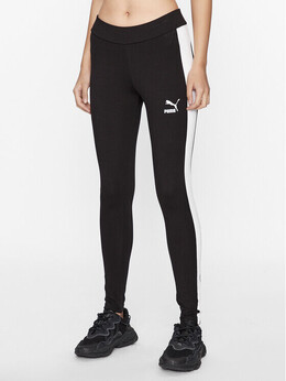 PUMA: Чёрные легинсы  Iconic T7