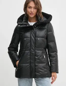 DKNY: Чёрная куртка 