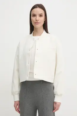 Calvin Klein Jeans: Бежевая куртка 