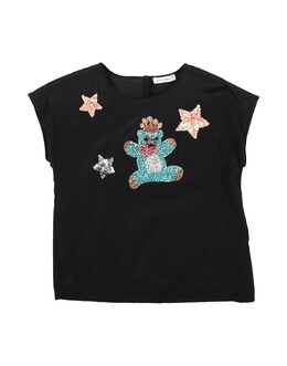 Dolce & Gabbana: Чёрный топ 