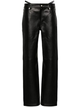 Alexander Wang: Кожаные брюки 