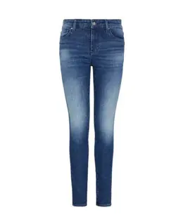 Armani Exchange: Синие брюки 