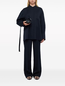 Jil Sander: Рубашка без воротника 