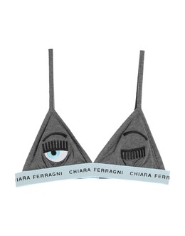 Chiara Ferragni: Серый бюстгальтер 