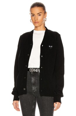 Comme des Garçons: Кардиган из шерсти 