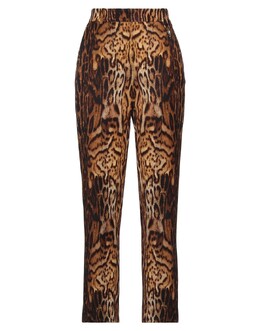 Roberto Cavalli: Брюки с леопардовым принтом 