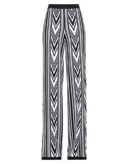 Balmain: Чёрные брюки 