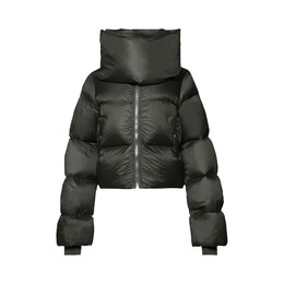 Rick Owens: Зелёная куртка 