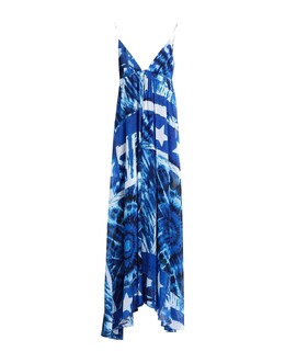 Roberto Cavalli: Синее платье 