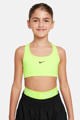 Nike: Жёлтый бюстгальтер  Dri FIT
