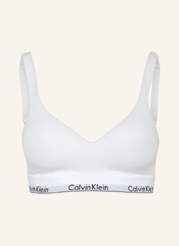 Calvin Klein: Белый бюстгальтер 