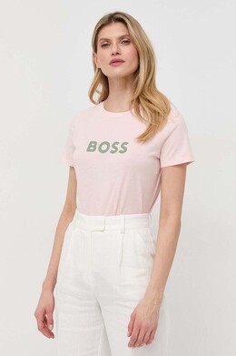 BOSS: Хлопковая футболка 