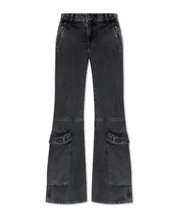 Diesel: Серые джинсы 