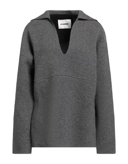 Jil Sander: Серый свитер 