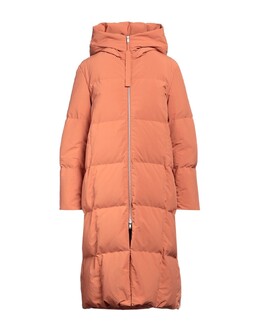 Jil Sander: Оранжевый пуховик 