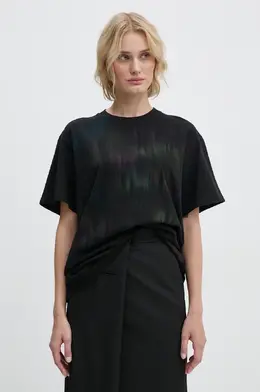 MM6 Maison Margiela: Хлопковая футболка 