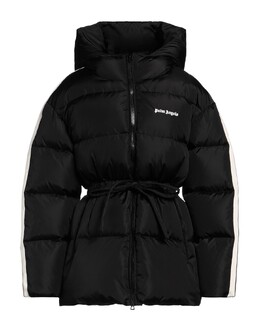 Palm Angels: Чёрный пуховик 