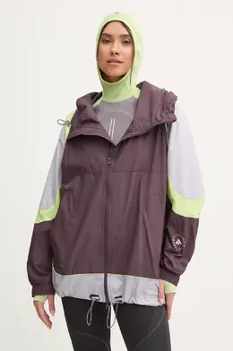 Adidas By Stella Mccartney: Фиолетовая куртка 