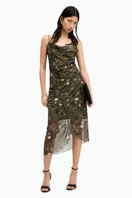 Allsaints: Зелёное платье  All Saints