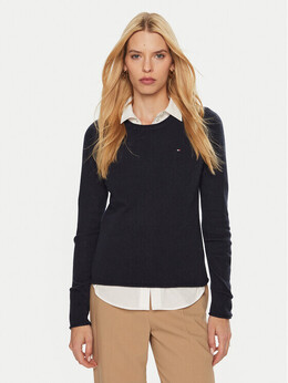 Tommy Hilfiger: Синий свитер 