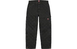 Supreme: Кожаные джинсы 