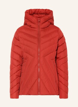 Tommy Hilfiger: Красный пуховик 
