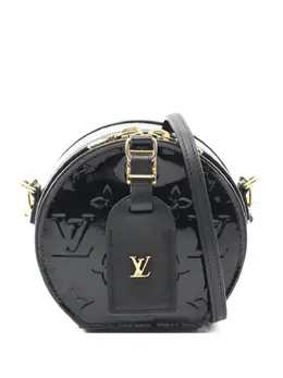 Louis Vuitton Pre-Owned: Чёрная сумка 