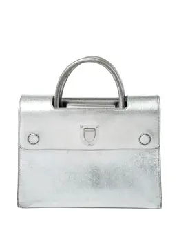 Christian Dior Pre-Owned: Серебристая сумка-шоппер 