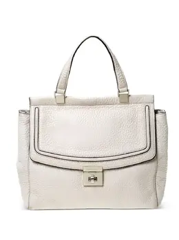 Kate Spade: Белая сумка-шоппер 