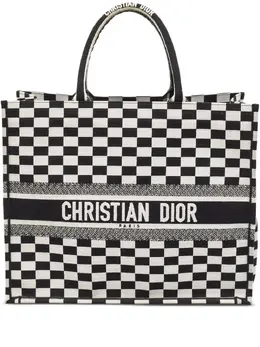 Christian Dior Pre-Owned: Чёрная сумка-шоппер 