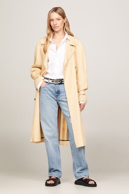 Tommy Hilfiger: Коричневый плащ 