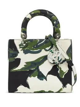Christian Dior Pre-Owned: Зелёная сумка-шоппер 