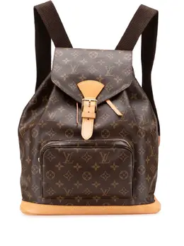 Louis Vuitton Pre-Owned: Коричневый рюкзак 