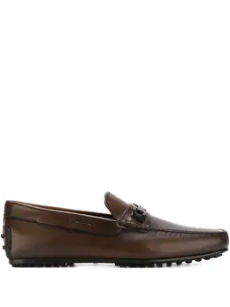 Tod's: Коричневые туфли  Gommino