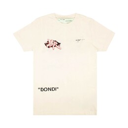 Off-White: Белая футболка 