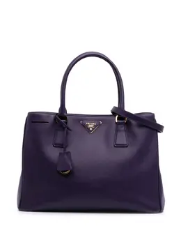 Prada Pre-Owned: Фиолетовая сумка 