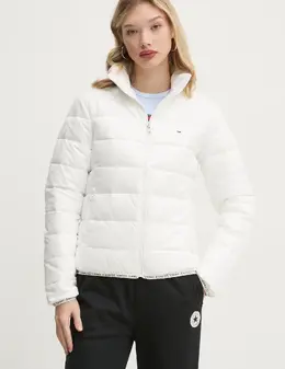 Tommy Jeans: Белая куртка 