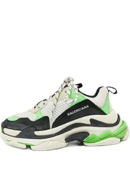 Balenciaga Pre-Owned: Зелёные кроссовки 