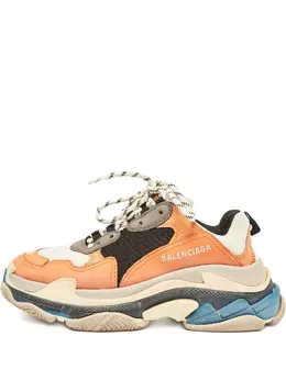 Balenciaga Pre-Owned: Оранжевые кроссовки 