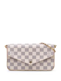 Louis Vuitton Pre-Owned: Белая сумка через плечо 