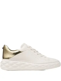Jimmy Choo: Белые кроссовки  Diamond