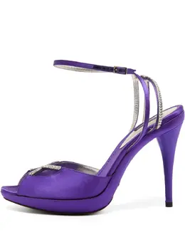 Dolce & Gabbana Pre-Owned: Фиолетовые сандалии 