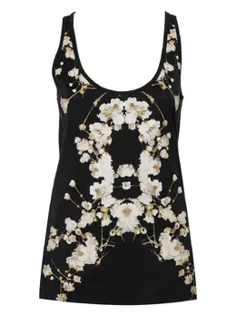 Givenchy Pre-Owned: Топ с растительным принтом 