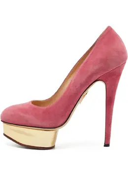 Charlotte Olympia: Розовые туфли 